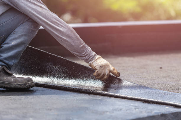 Professional Waterproofing technician working in Jonesville, IN